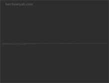 Tablet Screenshot of berrhawiyah.com